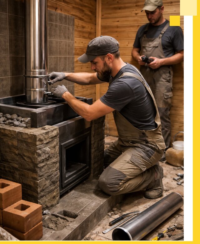 Изготовление и установка банных печей под ключ в Салехарде