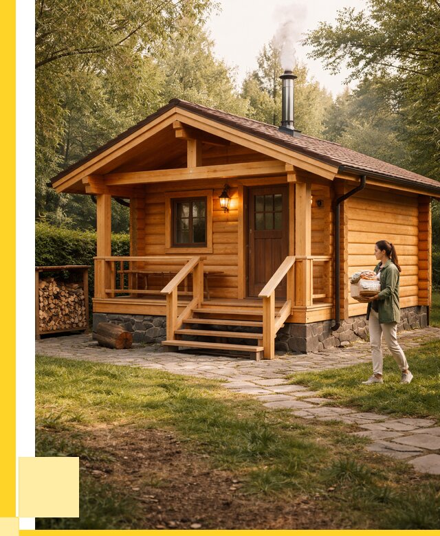 Купить баню под ключ в Салехарде от 695760 р. | ЭриданСлх