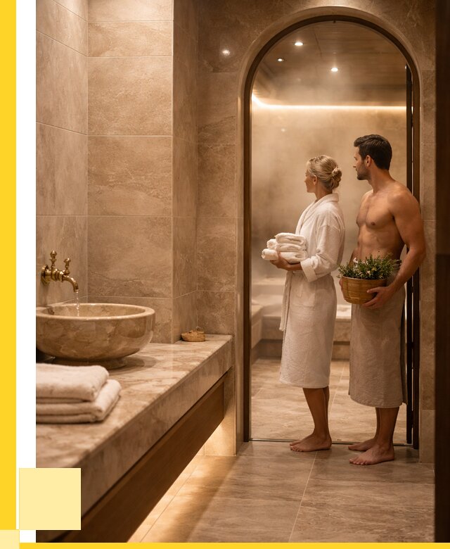 Проект и монтаж сауны и хамама в Салехарде от 374640 р., ЭриданСлх