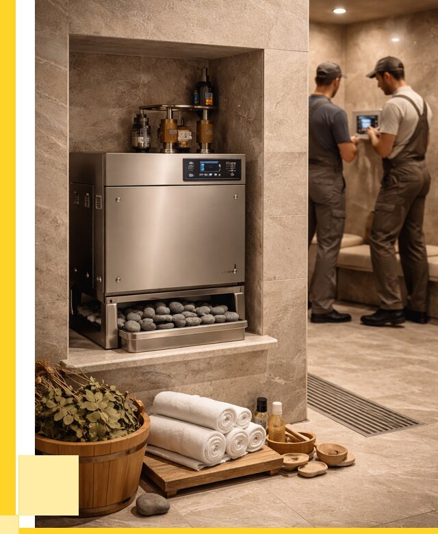 Парогенераторы для хамама в Салехарде от 80280 р. | ЭриданСлх