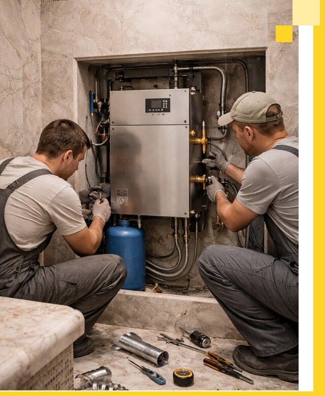 Продажа и установка парогенераторов для хамама в Салехарде