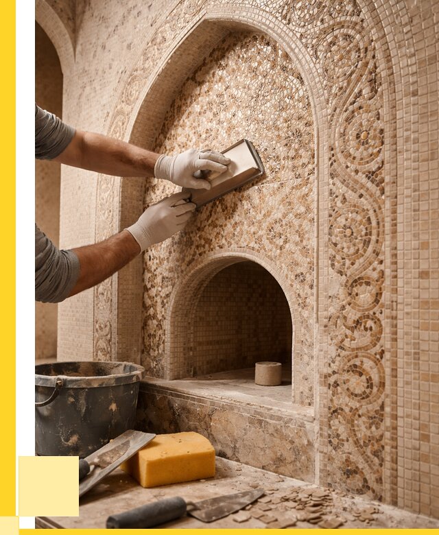 Мозаика для хамама в Салехарде под ключ от 5352 р. | ЭриданСлх