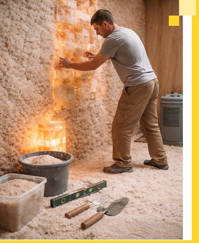 Проектирование и монтаж соляных комнат в Салехарде под ключ